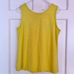 LOFT Sleeveless Top With Back Twist
